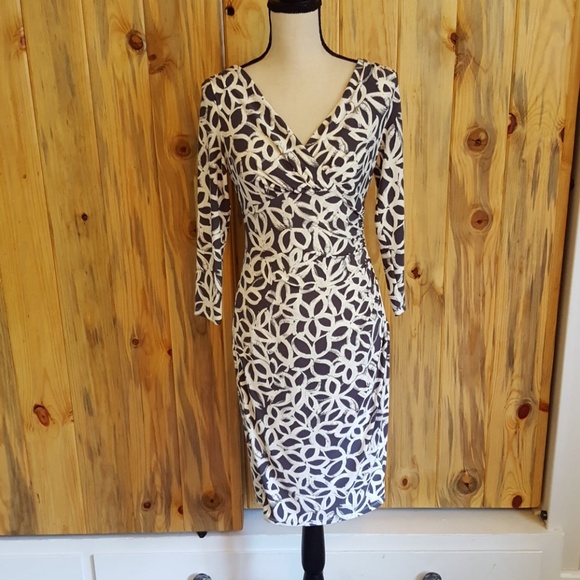 Ralph Lauren Dresses & Skirts - Ralph Lauren steele blue and white flower dress